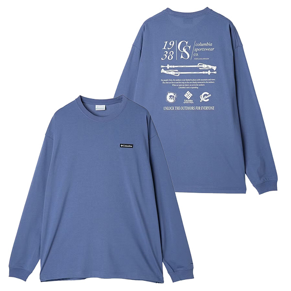 Columbia（コロンビア） 長袖Tシャツ ロンT Columbia スタックブルック