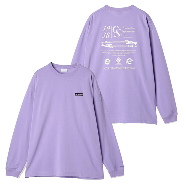 Columbia（コロンビア） 長袖Tシャツ ロンT Columbia スタックブルック