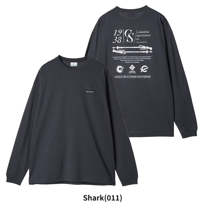 Columbia（コロンビア） 長袖Tシャツ ロンT Columbia スタックブルック