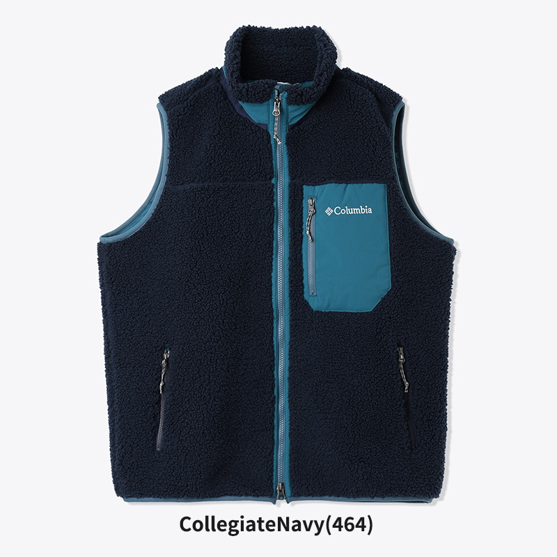 Columbia コロンビア Archer Ridge III Vest ボアフリースベスト メンズ PM0522-022 コロンビア メンズ フリースベスト Columbia アーチャーリッジIII