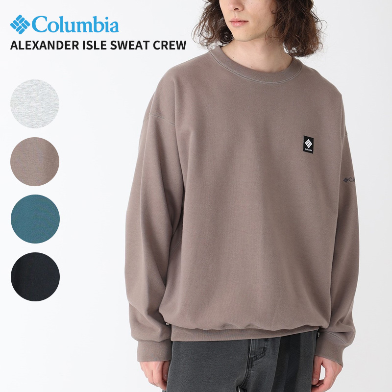 コロンビア メンズ クルースウェット レディース Columbia アレキサンダーアイルスウェットクルー Alexander Isle Sweat Crew  トップス カットソー PM0547