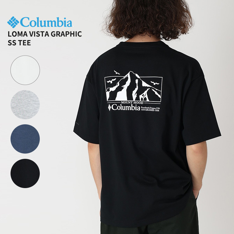 Columbia（コロンビア） 半袖Tシャツ ロマビスタグラフィックショート