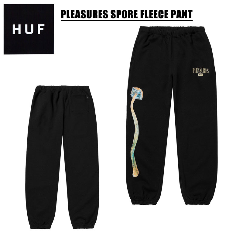 ハフ HUF PLEASURES SPORE FLEECE PANT プレジャーズ フリースパンツ/スウェット パンツ ボトムス/男性用 [AA]  :pt00247:Neo Globe Yahoo!店 - 通販 - Yahoo!ショッピング