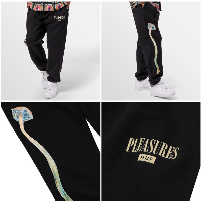 ハフ HUF PLEASURES SPORE FLEECE PANT プレジャーズ フリースパンツ/スウェット パンツ ボトムス/男性用 [AA]  :pt00247:Neo Globe Yahoo!店 - 通販 - Yahoo!ショッピング