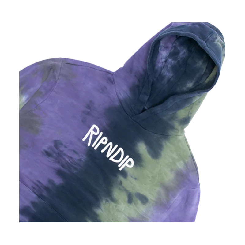 RIPNDIP リップンディップ Ripndip Rubber Logo Hoodie Sage