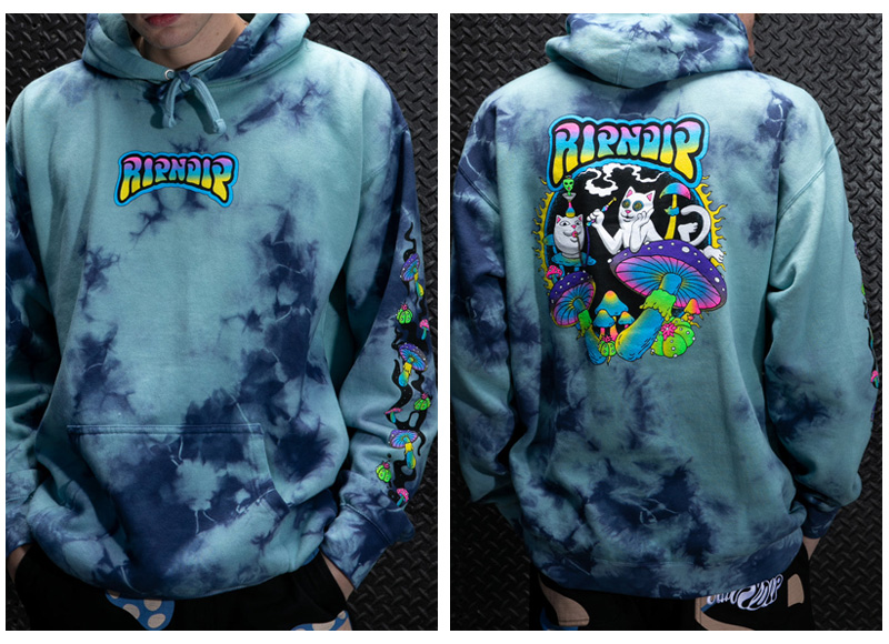 リップンディップ RIPNDIP Dance Forever Hoodie Orchid Tie Dye スウェット フード プルオーバー パーカー 男性 メンズ rnd9739 RIPNDIP（リップンディップ） 【並行輸入】リップンディップ RIPNDIP