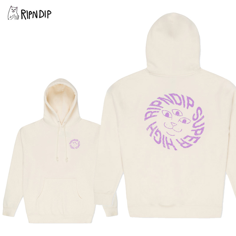 リップンディップ RIPNDIP Kinetic Field Hoodie Bone スウェット フード プルオーバー パーカー 男性 メンズ rnd9744 rnd9744.jpg