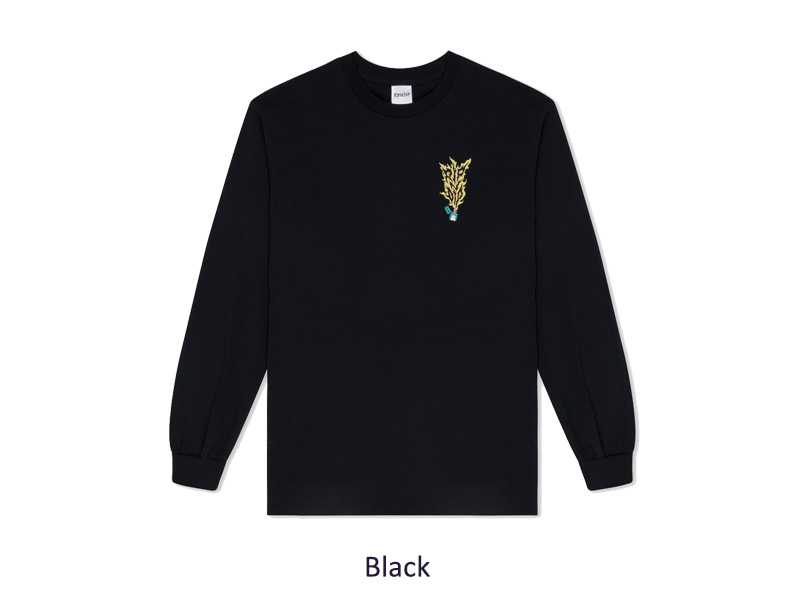 ★国内在庫/送関込*RIPNDIP*新作*NERMAL袖ロゴ長袖Tシャツ/S★ RIPNDIP (リップンディップ) ロンT ロングTシャツ 長袖 Lord