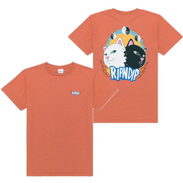 リップンディップ RIPNDIP Morph Tee Clay メンズ 半袖Tシャツ/[AA-3]