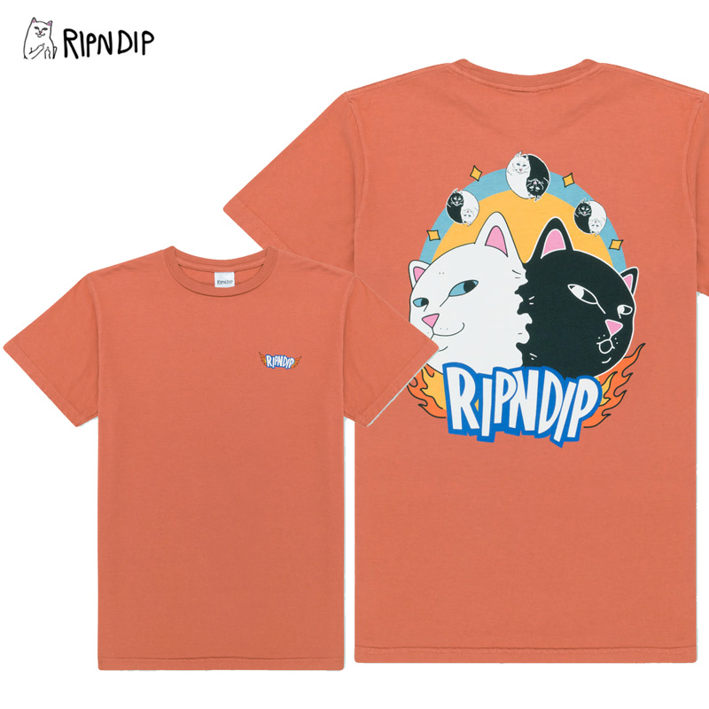 リップンディップ RIPNDIP Morph Tee Clay メンズ 半袖Tシャツ/[AA-3]