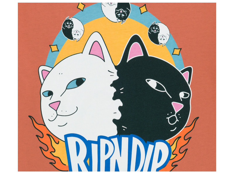 関税込み♪【RIPNDIP】Psychedelic ロゴ ★ 半袖 シャツ 楽天市場】リップンディップ Tシャツ RIPNDIP Spiraling Tee