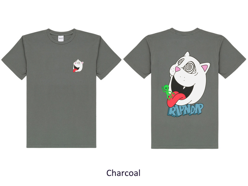 RIPNDIP Magical Tシャツ 半袖 Black 送料込み リップンディップ 半袖 Tシャツ ブラック 黒 猫 メンズ