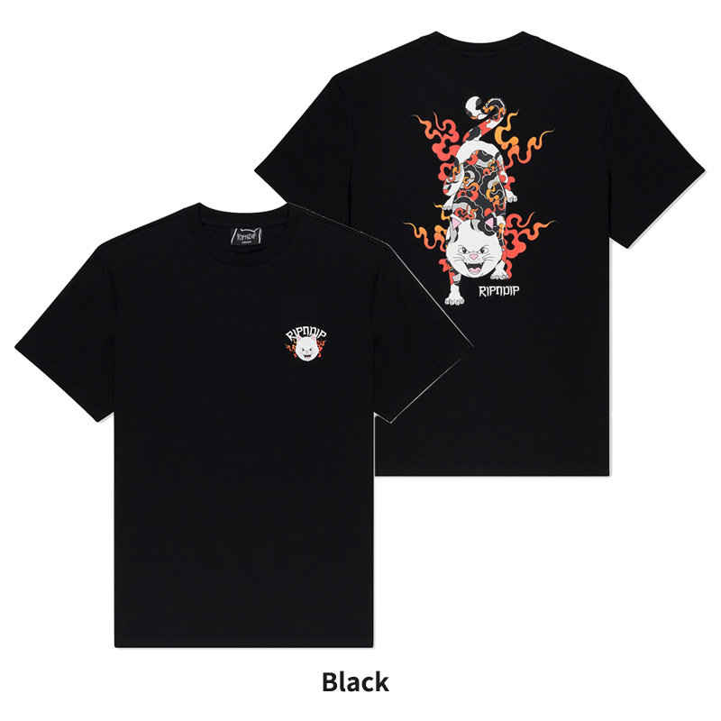 RIPNDIP Mucho T-Shirt リップンディップ Tシャツ BLACK Mucho Mucho Amor Tee (Black) – RIPNDIP