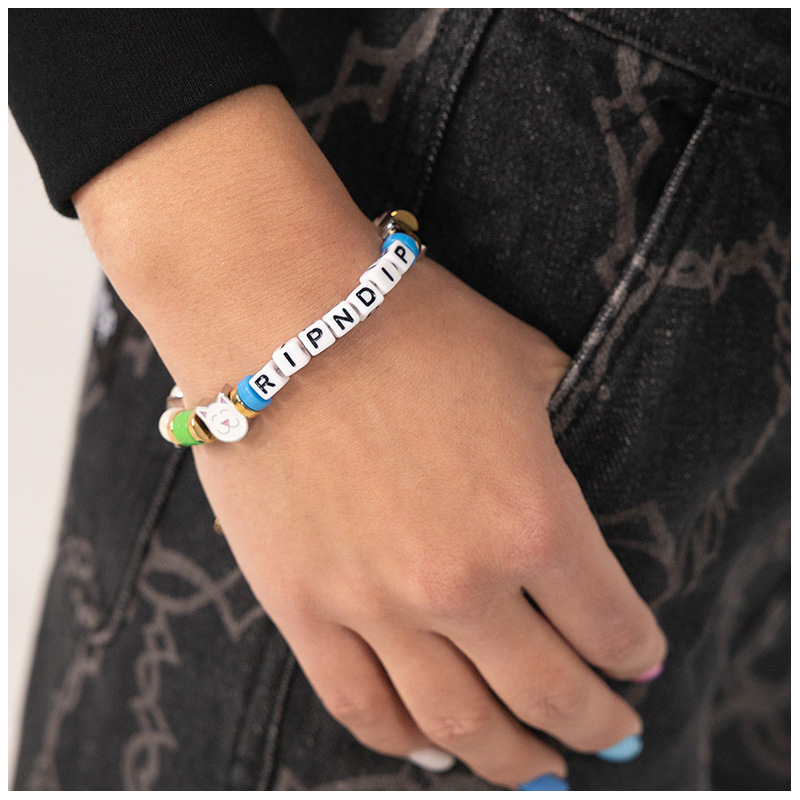 並行輸入】リップンディップ RIPNDIP PLUR BEADED BRACELET チャーム