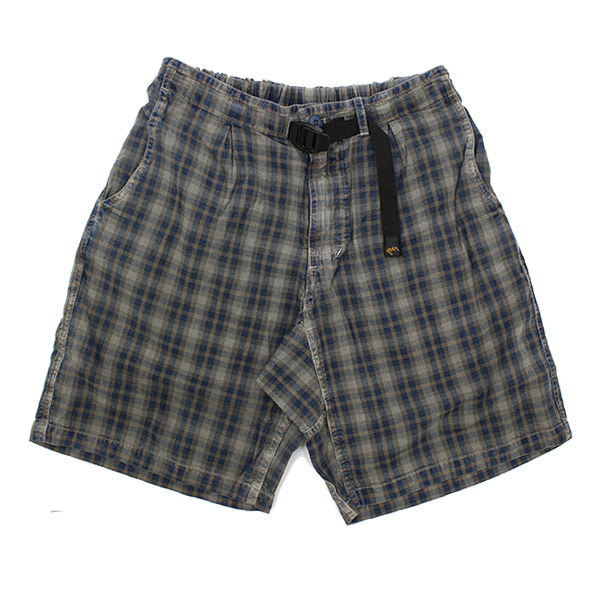 ROKX（ロックス） ROKX INDIGO CHECK SHORT インディゴチェック