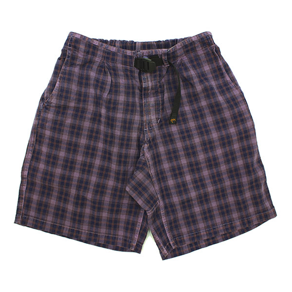 ロックス ROKX INDIGO CHECK SHORT インディゴチェック ショートパンツ メンズ...