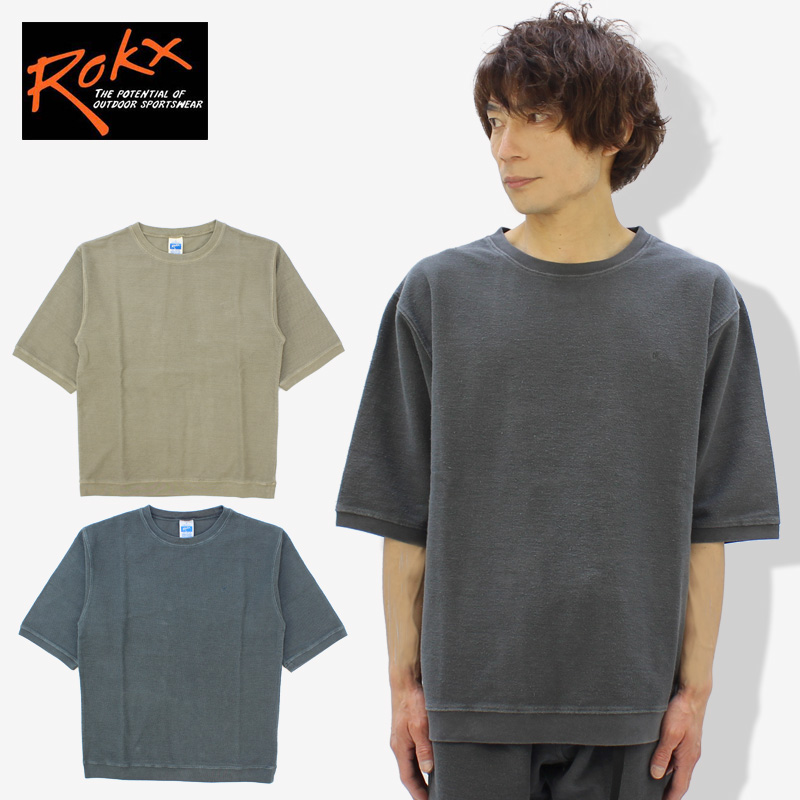 Champion ロックス ROKX COTTONWOOD SWEAT CREW S コットン