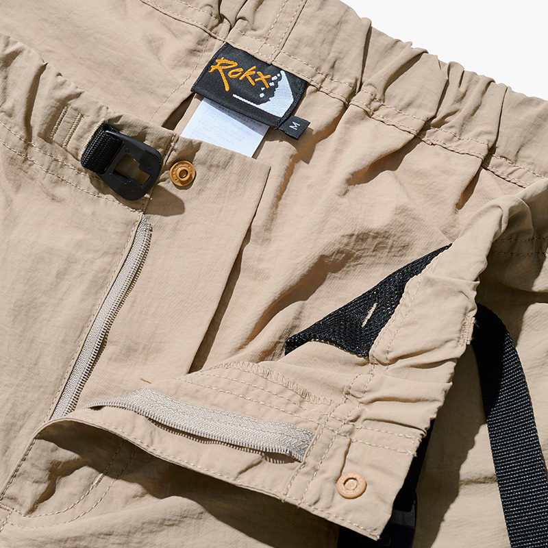 RUSSELUNO✕ROKX　ラッセルノ　✕　ロック　コラボ　クロップドパンツ ROKX ロックス メンズ クロップドパンツ DRY EZ CROPS 耐久撥水