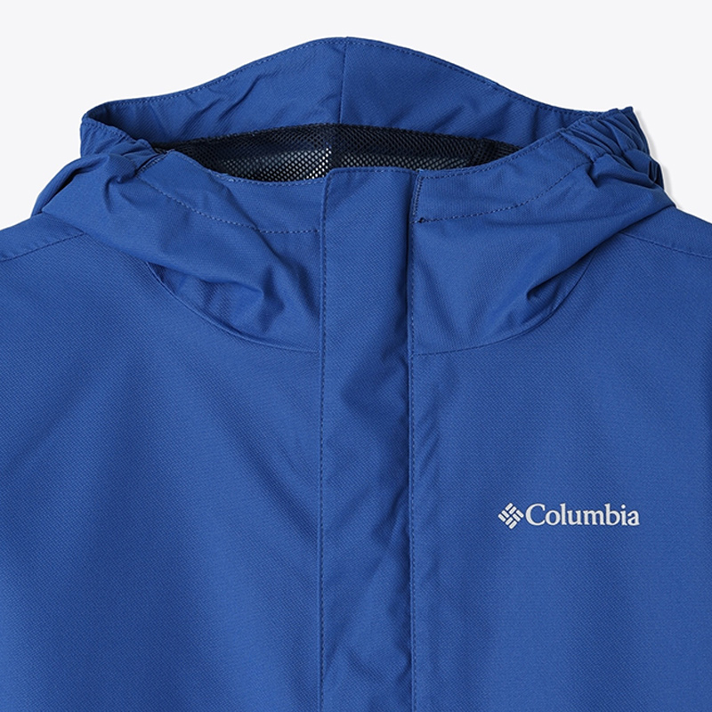 新品 Columbia コロンビア 子供用 防水ジャケット＆パンツセット 青 Columbia（コロンビア） ブルゾン アウター Columbia／キッズハイク