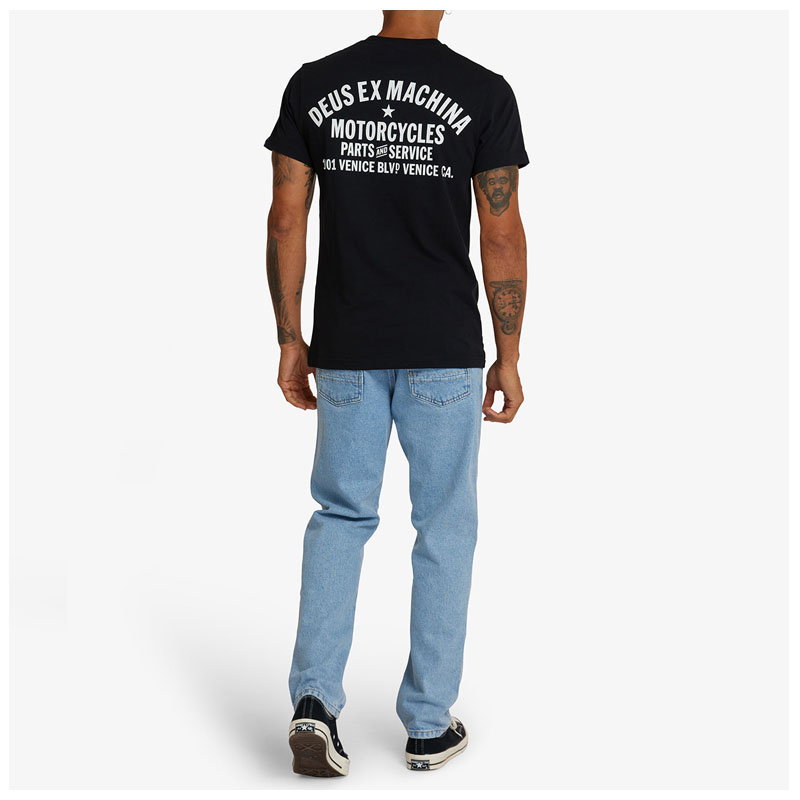 【DEUS】ロサンゼルスVenice blvd★Tシャツ★安心追跡付き送料込 DEUS EX MACHINA （ネコポス配送） デウス エクス マキナ 半袖T