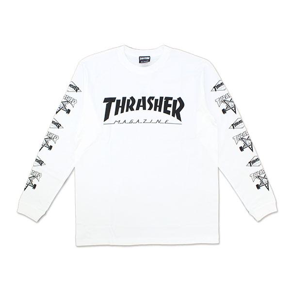 スラッシャー THRASHER  MAG MULTI-E LONG TEE  TH93159  メンズ 長袖 Tシャツ[AA]｜neo｜02