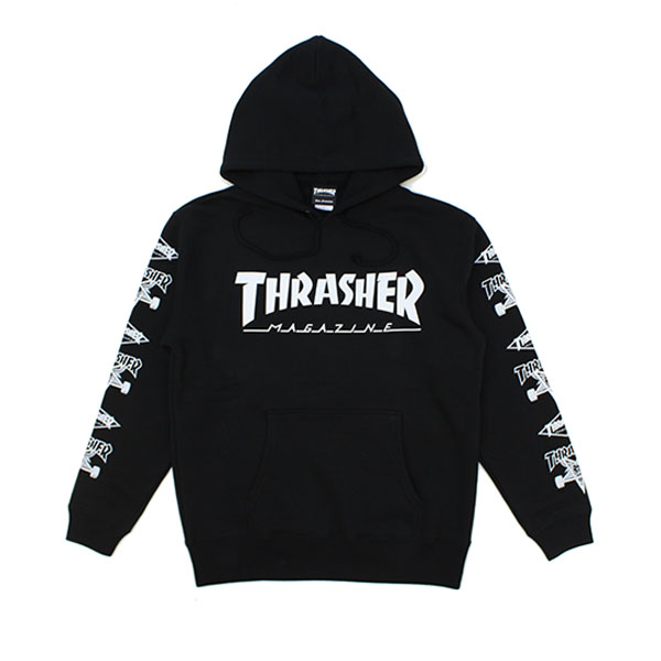 スラッシャー THRASHER  MULTI-E HOODIE  TH95159  メンズ プルオー...