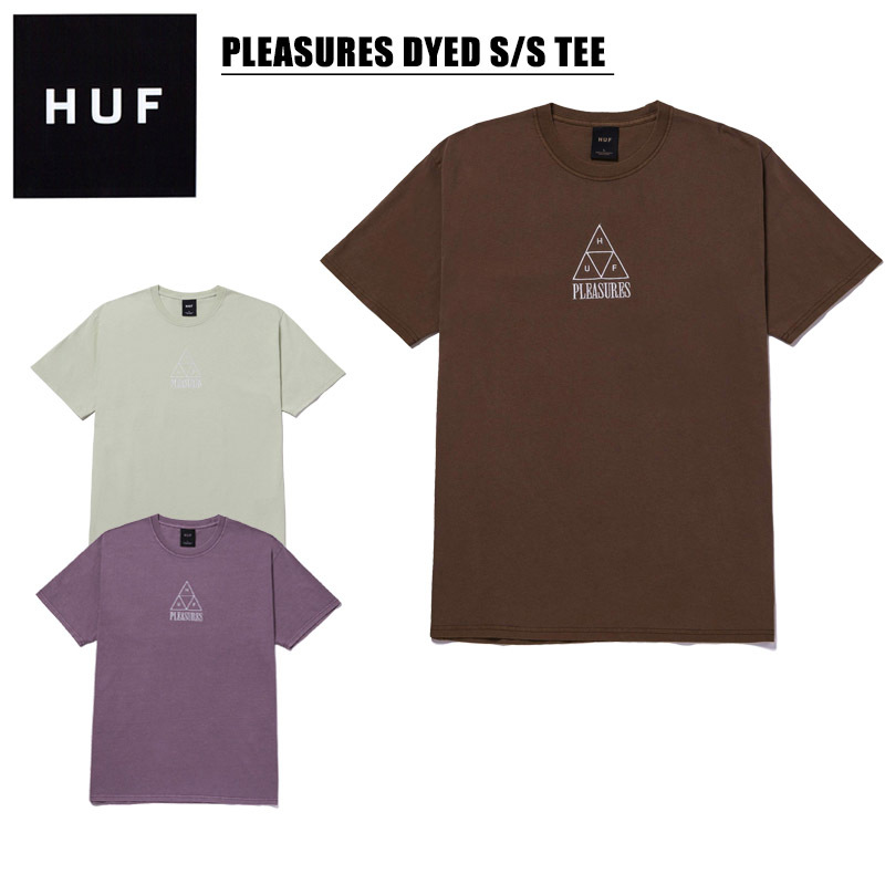 HUF 【並行輸入】ハフ 半袖Tシャツ PLEASURES DYED S TEE