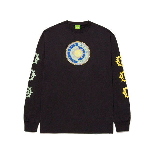 HUF ハフ SUN GOD LS TEE ロングTシャツ カットソー 長袖 男性用