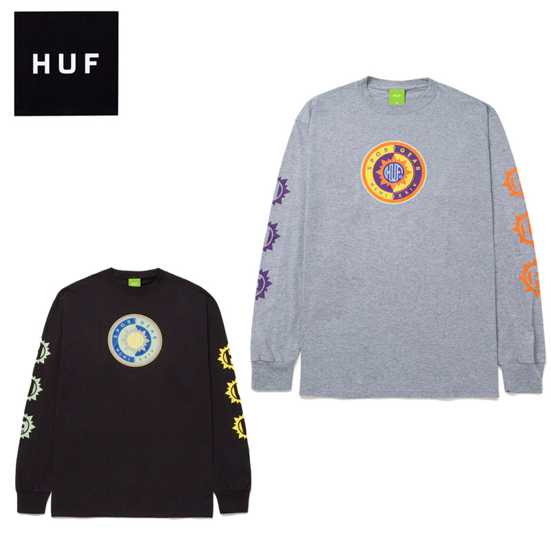 HUF ハフ SUN GOD LS TEE ロングTシャツ カットソー 長袖 男性用