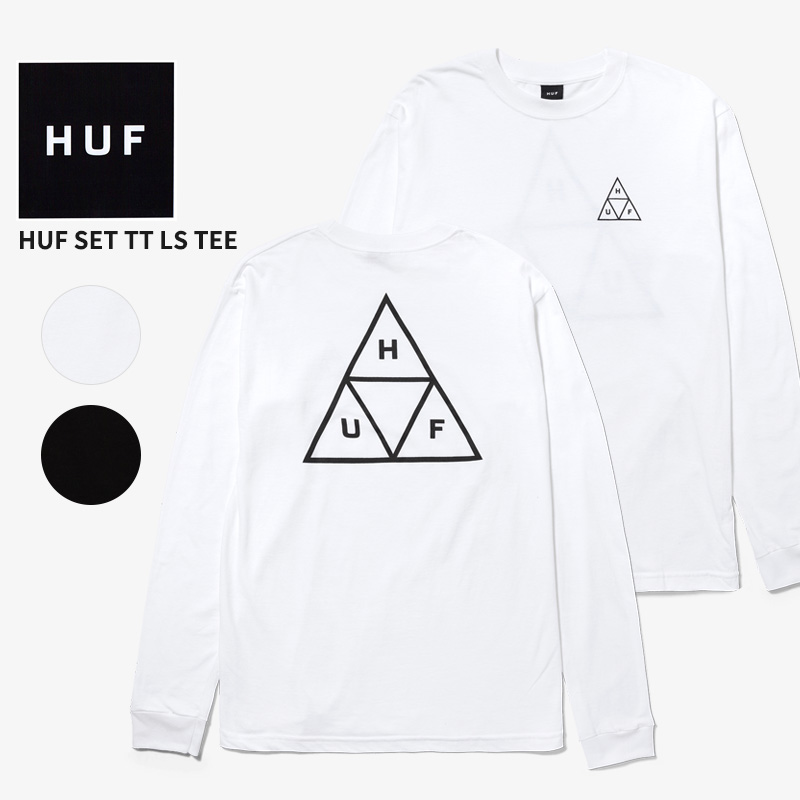 ハフ Tシャツ HUF HUF SET TT LS TEE 長袖Tシャツ ロングスリーブTシャツ ロンT トップス カットソー メンズ ts01935 HUF（ハフ） 【並行輸入】ハフ HUF HUF SET TT LS TEE 長袖Tシャツ