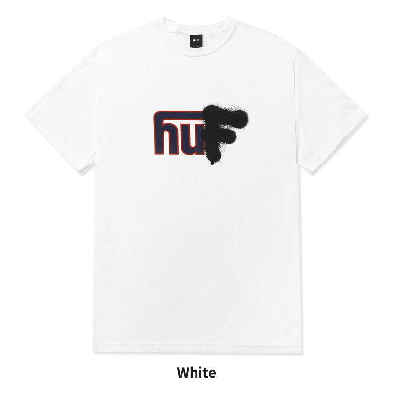 ★韓国の人気★【HUF】★SMALL ARCH LOGO TEE★Tシャ.ツ★ ☆送料・関税込☆HUF☆SMALL ARCH LOGO TEE☆Tシャツ☆ (HUF/T