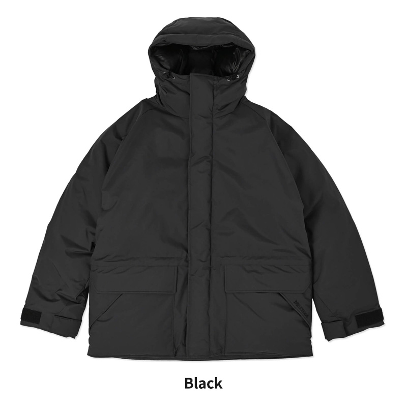 暖　美品　marmot マーモット　ダウンベスト　赤　フェザー　ダウン　デサント Marmot(マーモット) /750FP Prime Down Jacket/レッド×ブラック