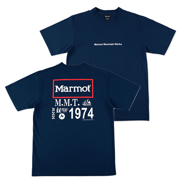 マーモット MARMOT エムエムダブリューコレクションロゴ Tシャツ MMW Collection...