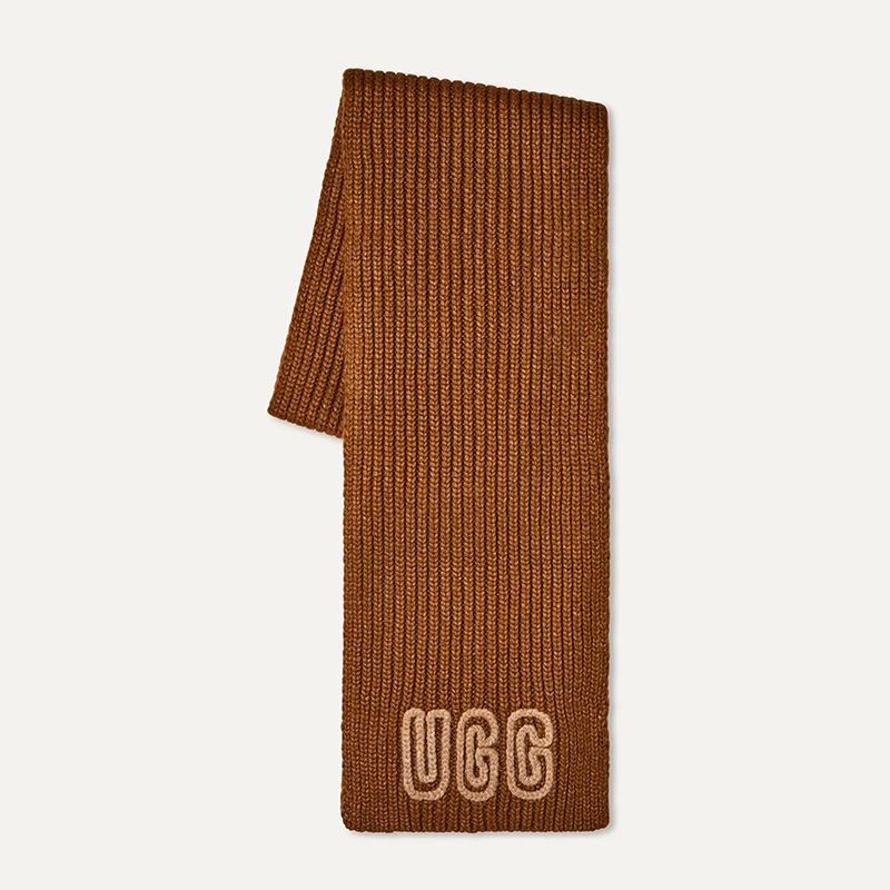 UGG（アグ） レディース ニットマフラー チャンキー クラフテッド リブ
