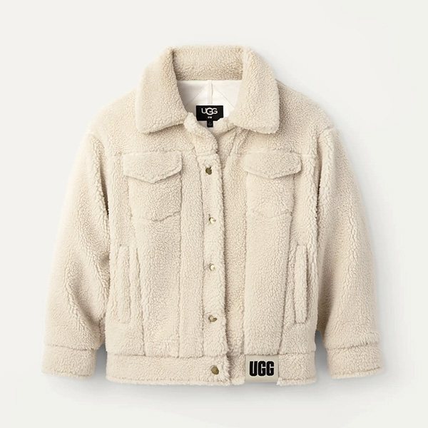 UGG（アグ） レディース フリースジャケット フランキー シェルパ