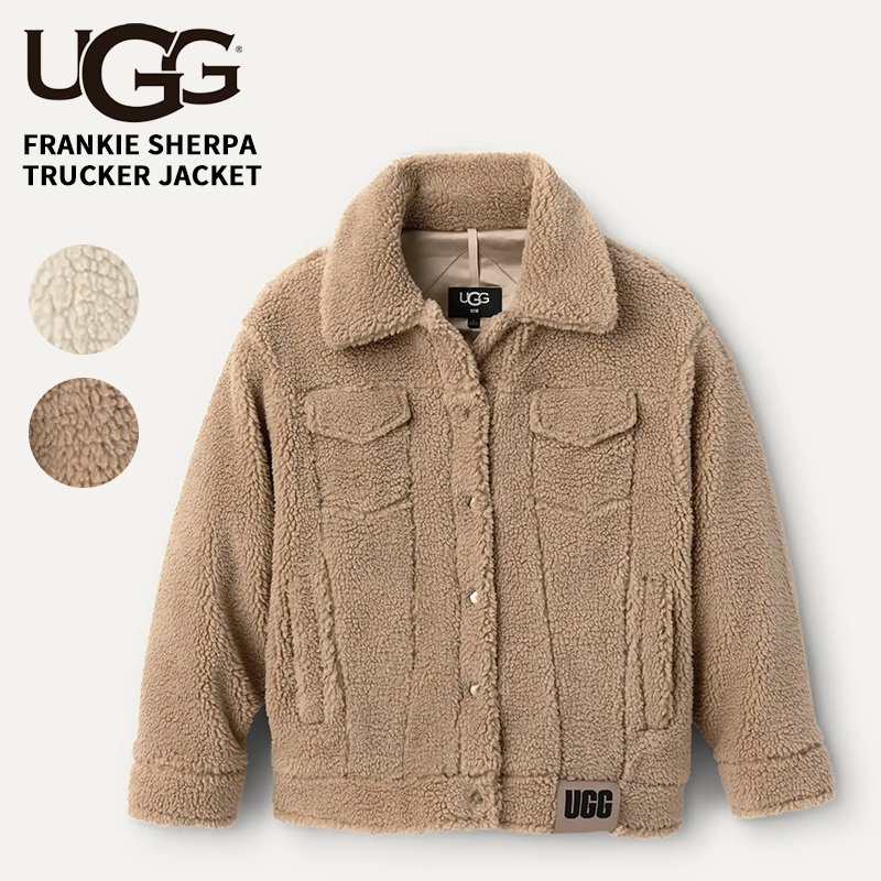 UGG（アグ） レディース フリースジャケット フランキー シェルパ