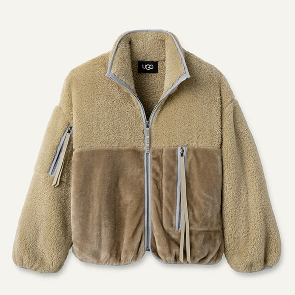 UGG（アグ） レディース フリースジャケット マーレーン シェルパ 