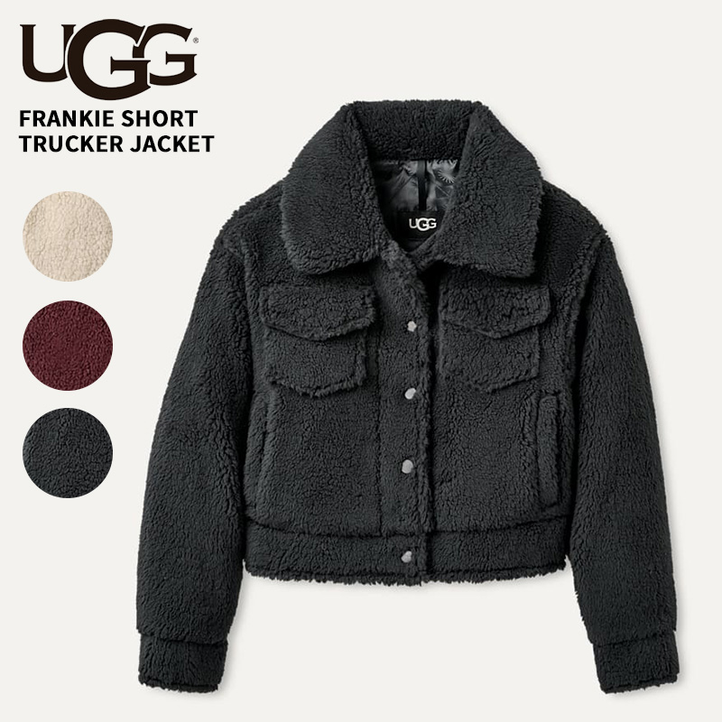 [あす着] アグオーストラリア UGG Australia ボアジャケット ショートジャケット レディース FRANKIE SHORT TRUCKER JACKET ugg-1171459.jpg