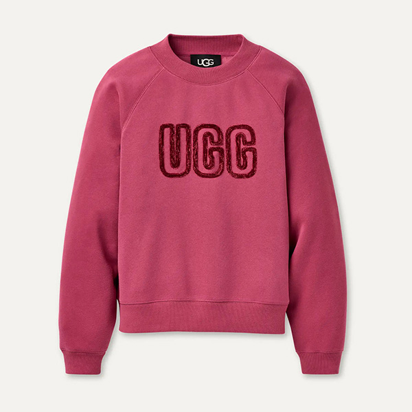 UGG（アグ） レディース トレーナー ロゴ クルーネック スウェット UGG