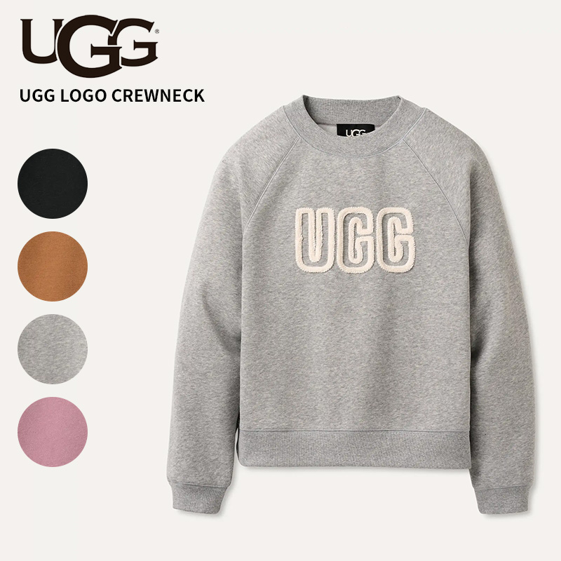 【UGG】のトレンド 大人気クルーネックスウェットCHESTNUT UGG】のトレンド 大人気クルーネックスウェットCHESTNUT