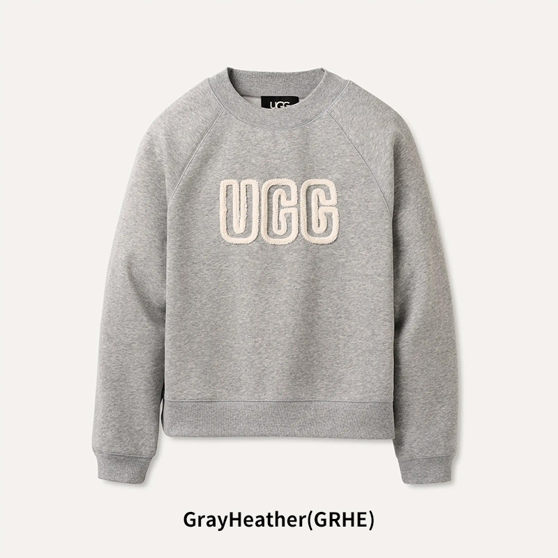 UGG（アグ） レディース トレーナー ロゴ クルーネック スウェット UGG