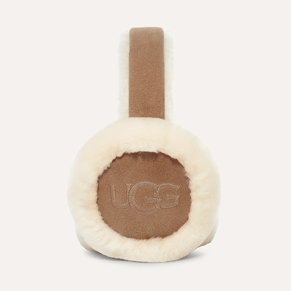 UGG（アグ） レディース イヤーマフ 耳あて シープスキン エンブロイ