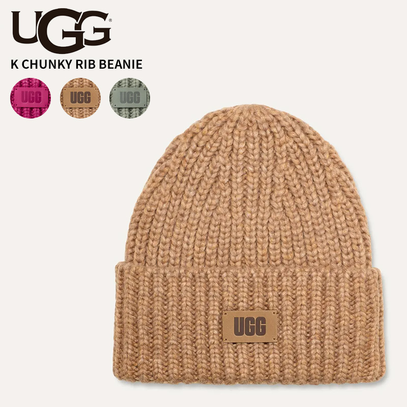 UGG（アグ） キッズ ニット帽 チャンキー リブ ビーニー K Chunky Rib