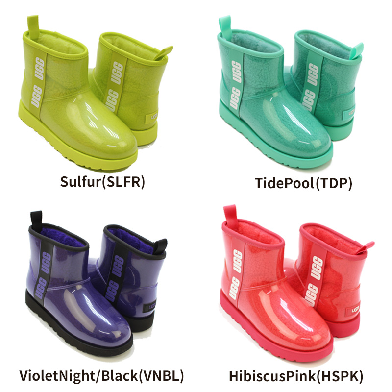 UGG アグ　CLASSIC CLEAR MINI レインブーツ UGG（アグ） 【並行輸入】アグ ウィメンズ クラシック クリア ミニ