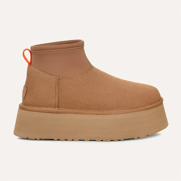 UGG (アグ) スエードアッパー サイドジップ ショートブーツ