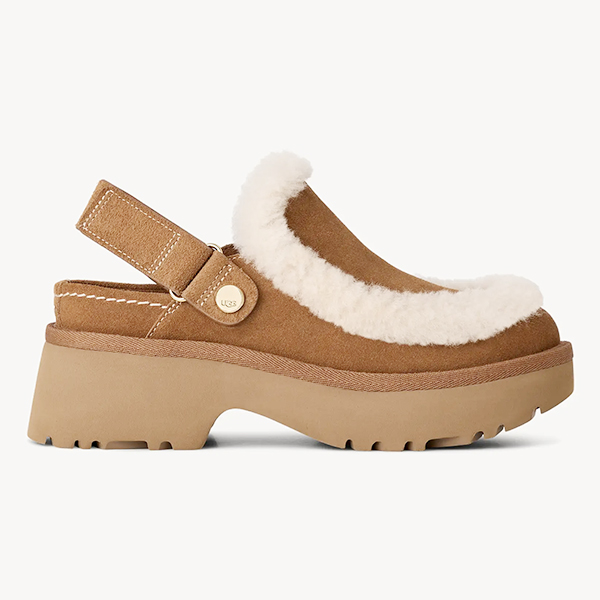 UGG アグ　厚底　サンダル　38 美品 UGG（アグ） レディース 厚底 クロッグサンダル ウィメンズ