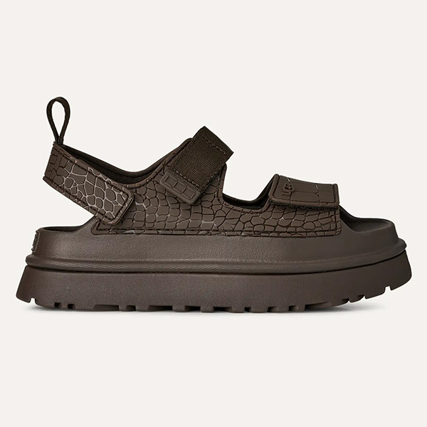 【美品】UGG アグ GoldenGlow ゴールデングロウ　黒　24cm UGG（アグ） UGG SANDAL サンダル GOLDEN GLOW ゴールデングロウ