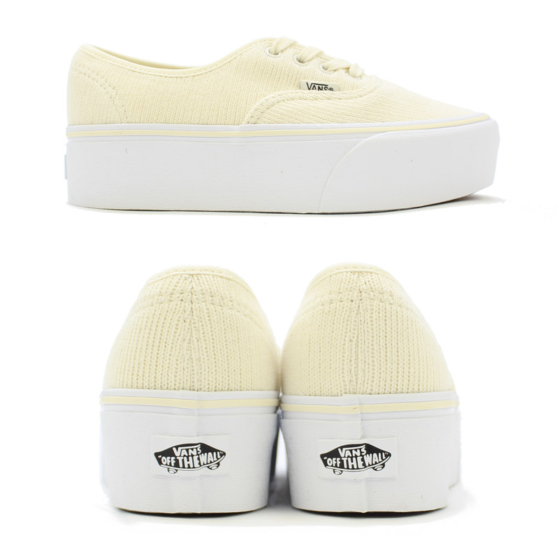 バンズ VANS オーセンティック スタックフォーム/リブニット