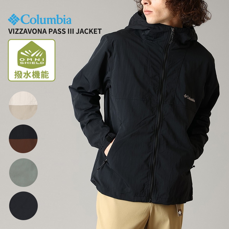 Columbia（コロンビア） 撥水ジャケット メンズ ヴィザボナパスIII