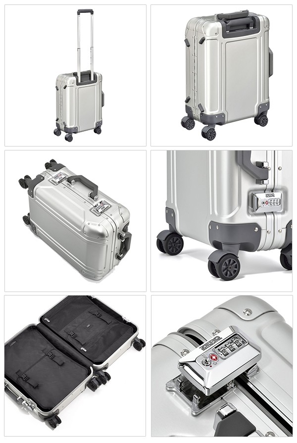 ゼロハリバートン ZERO HALLIBURTON ジオ アルミニウム 3.0 SPINNER CARRY-ON  ZRG2519-SI/94252-05 /キャリーケース/スーツケース/[GG]